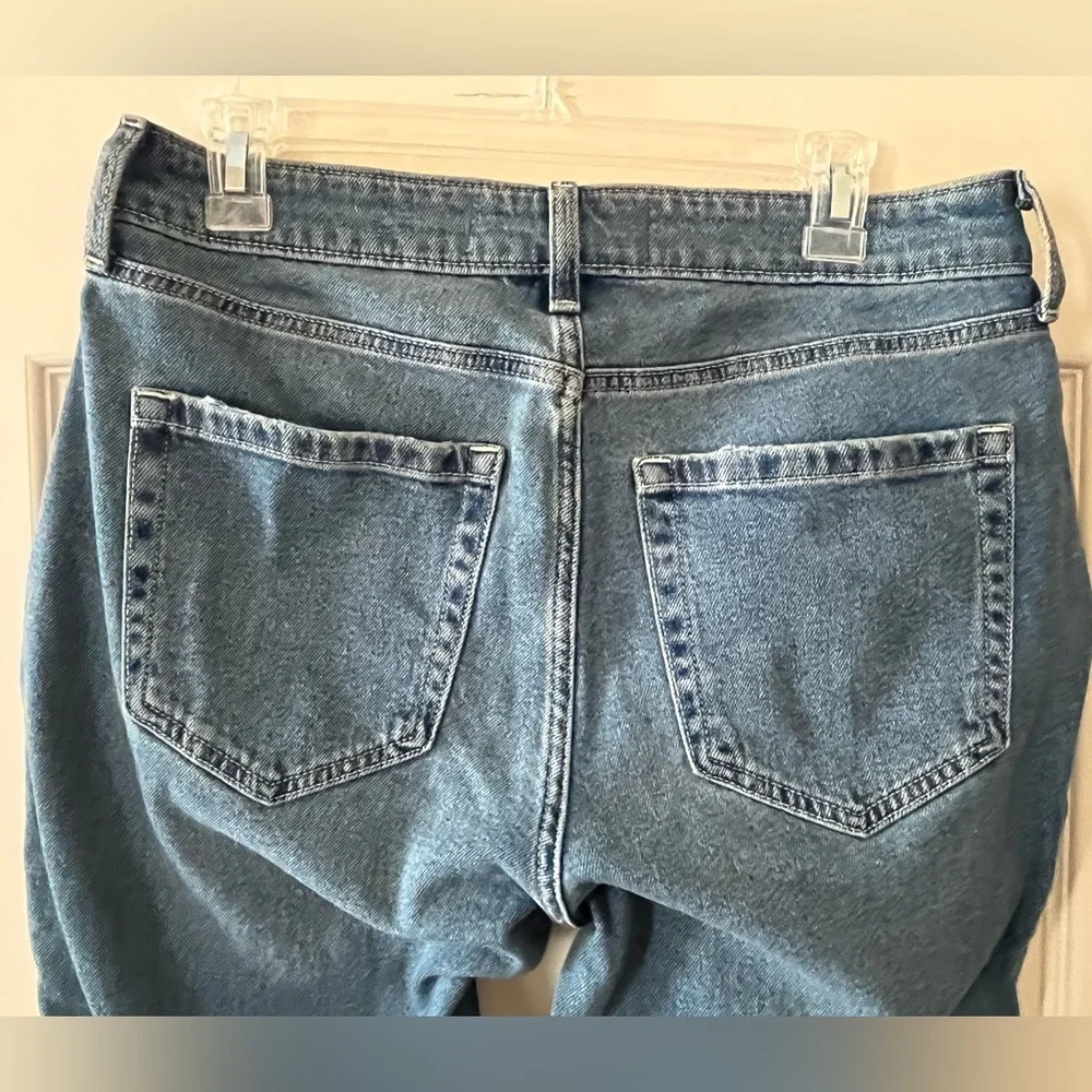 Hollister Curvy High-Rise WideFlare Light Wash Jeans Women’s Size 10 - Picture 6 of 14